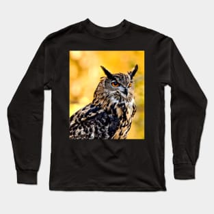 Eurasian Eagle Owl Long Sleeve T-Shirt